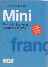 Diccionario bilinge Mini Francais-Espagno Espaol-Francs