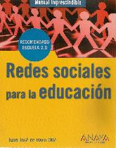 Redes sociales para la educacin Manual imprescindible