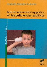 Gua de intervencin logopdica en las deficiencias auditivas