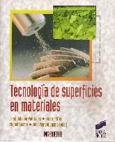 Tecnologa de superficies en materiales