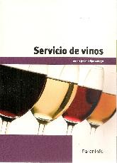 Servicio de vinos