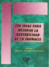 200 Ideas para mejorar la rentabilidad de tu farmacia