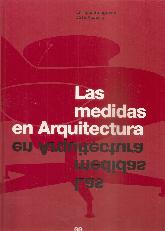 Las medidas en arquitectura