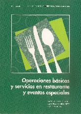 Operaciones bsicas y servicios en restaurante y eventos especiales