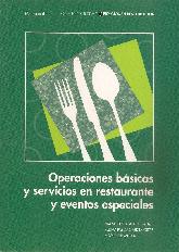 Operaciones bsicas y servicios en restaurante y eventos especiales