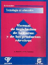 Manual de legislacin de la carne y de los productos crnicos