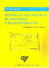 Qumica y tecnologa de pinturas y revestimientos