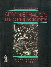 Principios de Administracion de Operaciones Primera Edicion