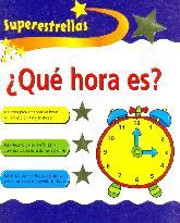 Que hora es?