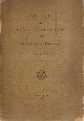 Mensaje del Presidente de la Repblica del Paraguay al H. Cogreso Nacional Abril de 1932