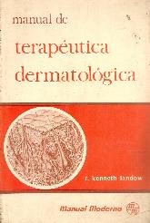 Manual de Terapeutica Dermatologica