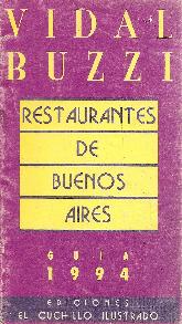 Restaurantes en buenos aires, GUIA 1994