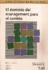 El dominio del management para el cambio