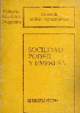 Sociedad, poder y empresa