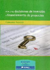 Manual de Decisiones de Inversin y Financiamiento de Proyectos