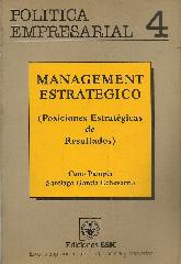 Management estrategico.