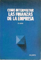 Como interpretar las finanzas de la empresa