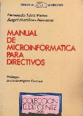 Manual de microinformatica para directivos