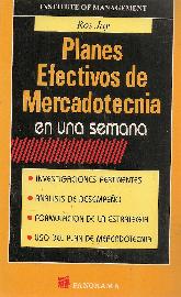 Planes efectivos de mercadotecnia en una semana