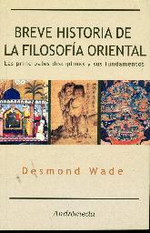 Breve historia de la filosofia oriental