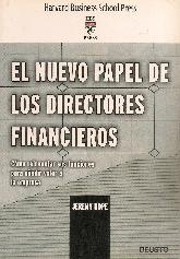 El nuevo papel de los directores financieros