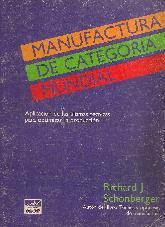 Manufactura de categoria mundial