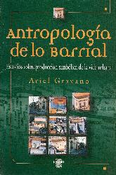 Antropologia de lo barrial