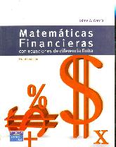 Matematicas Financieras con ecuaciones de diferencia finita