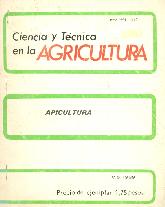 Ciencia y tecnica en la Agricultura Apicultura