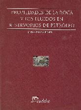 Propiedades de las rocas y los fluidos en reservorios de petroleo