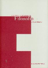 Conceptos fundamentales de filosofia