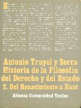 Historia de la Filosofa del Derecho y del Estado - Tomo 2