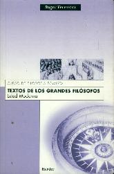 Textos de los grandes filosofos Curso de filosofia Tomista