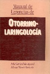 Manual de urgencias de Otorrinolaringologa