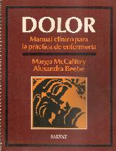 Dolor : manual clinico para la practica de enfermeria