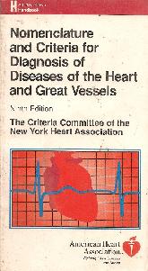 Nomenclature and Criteria for Diagnosis of Diseases of the Heart and Great Vessels