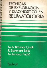 Tecnicas de exploracion y diagnostico en reumatologia