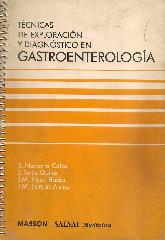 Tecnicas de exploracion y diagnostico en gastroenterologia