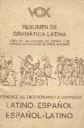 Diccionario ilustrado Vox latino-espaol, espaol-latino