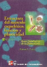 Estructura del musculo esqueletico, funcion y plasticidad, bases fisiologicas de la fisioterapia CD