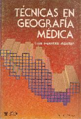 Tecnicas en Geografia Medica