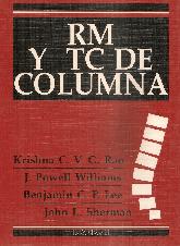 RM y TC en columna