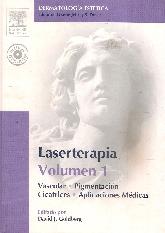 Laserterapia volumen 1 vascular, pigmentacion, cicatrices y aplicaciones medicas con DVD