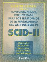 Gua del usuario para SCID-II