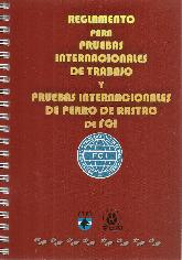 Reglamento de Pruebas Internacionales de Trabajo y Pruebas Internacionales de Perro de Rastro de FCI