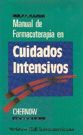 Manual de farmacoterapia en cuidados intensivos