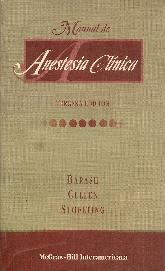 Manual de anestesia Clinica