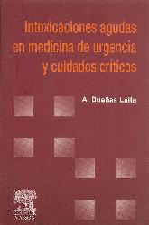 Intoxicaciones agudas en medicina de urgencia y cuidados criticos