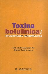 Toxina botulinica: aplicaciones terapeuticas