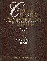 Texto de cirugia plastica, reconstructiva y estetica tomo 2